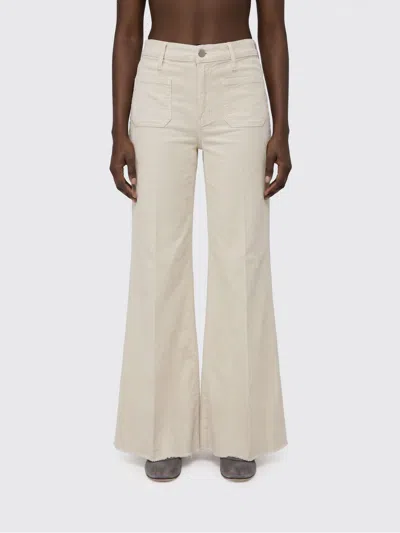 Mother Jeans Woman In Neutral