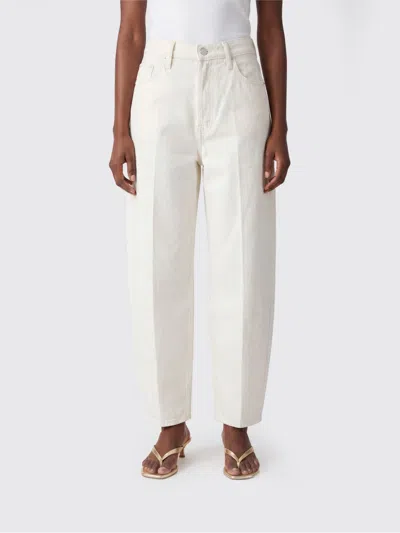 Mother Jeans Woman In White