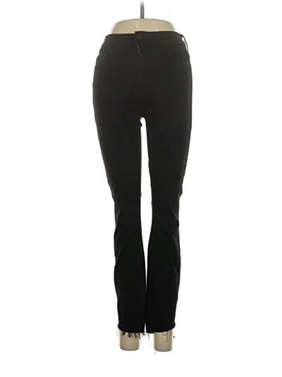 Pre-owned Mother Jeggings In Black