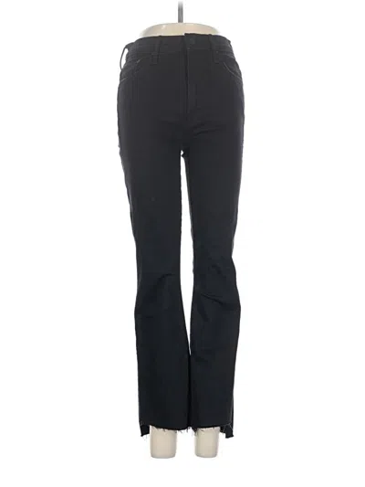 Pre-owned Mother Jeggings In Black