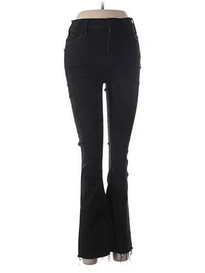 Pre-owned Mother Jeggings In Black
