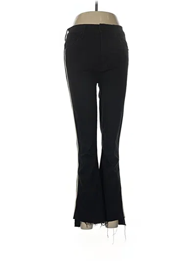 Pre-owned Mother Jeggings In Black
