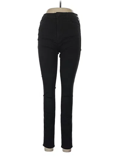 Pre-owned Mother Jeggings In Black