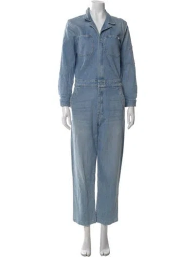 Pre-owned Mother Jumpsuit In Blue