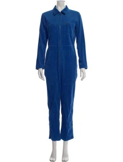 Pre-owned Mother Jumpsuit In Blue
