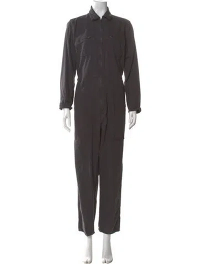 Pre-owned Mother Jumpsuit In Gray