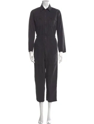 Pre-owned Mother Jumpsuit In Gray