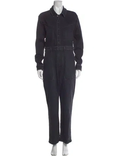 Pre-owned Mother Jumpsuit In Gray