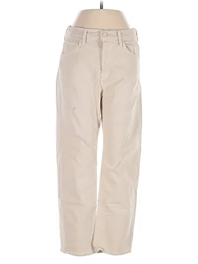 Pre-owned Mother Khaki Pant In Tan