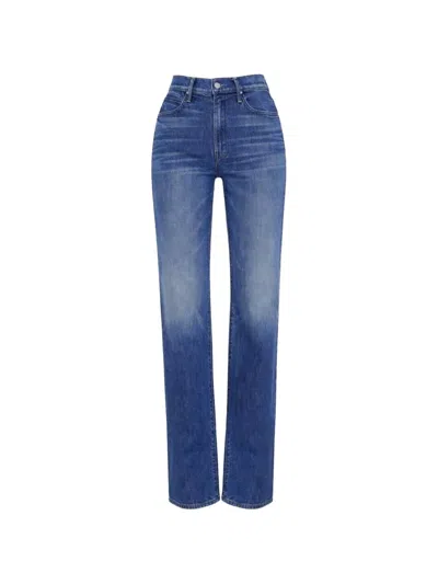 Mother The Kick It Jeans In Blue