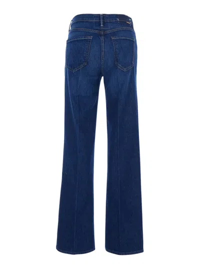 Mother Kick It Jeans In Blue