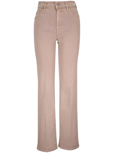 Mother Kick It Jeans In Nude