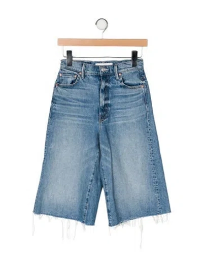 Pre-owned Mother Knee-length Shorts In Blue