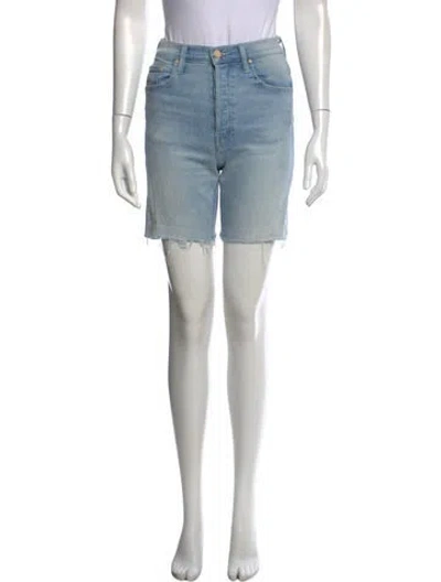Pre-owned Mother Knee-length Shorts In Blue