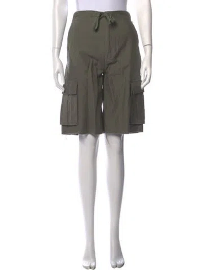 Pre-owned Mother Knee-length Shorts In Grey