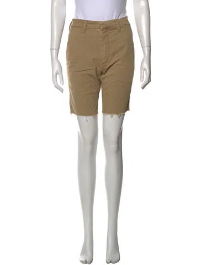 Pre-owned Mother Knee-length Shorts In Neutral