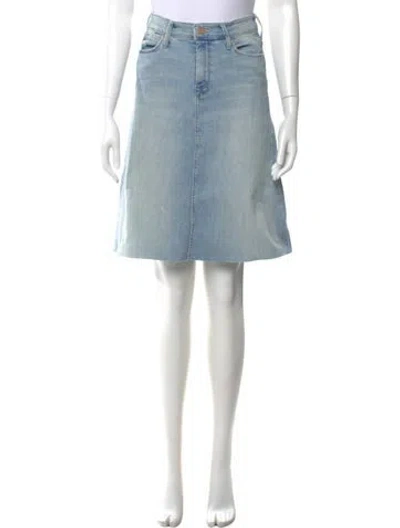 Pre-owned Mother Knee-length Skirt In Blue