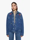 Mother La Doublej X The Drop It Drifter Always On Top Jacket In Blue