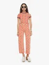 Mother La Doublej X The Half Pipe Ankle Pull My Petaltail Pants In Multi