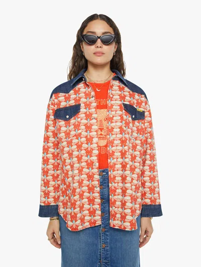 Mother La Doublej X The Tycoon Pull My Petaltail Shirt In Multi