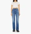 Mother Lasso Heel Pants In Hike Hike Baby In Multi