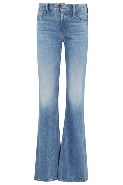 MOTHER LIGHT BLUE BOOTCUT JEANS