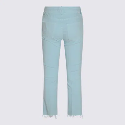 MOTHER LIGHT BLUE COTTON JEANS