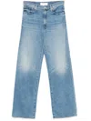 Mother The Dodger Button Sneak Jeans Wipeout