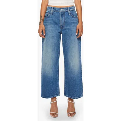 Mother Lil' Dodger Flood Jeans In Blue