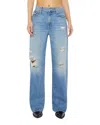 Mother The Dodger Sneak Tomorrow Always Knows Straight Leg Jean In Multi