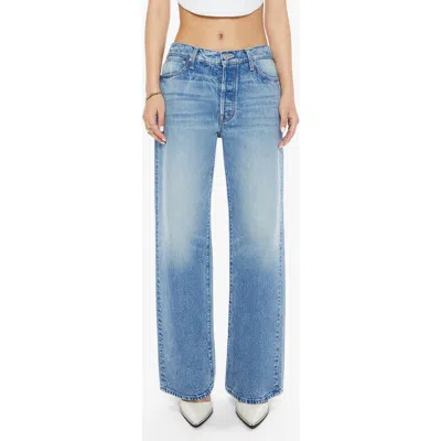 MOTHER MOTHER LIL' DODGER SNEAK WIDE LEG JEANS
