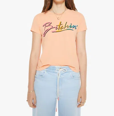 Mother The Lil Goodie Goodie Graphic Tee In Multi