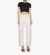 Mother Lil Half-piped Ankle Jean In Act Natural In Neutral