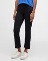 Mother Lil' Hustler Ankle Fray Jeans In Not Guilty