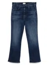 Mother Lil Hustler Ankle Jeans In Blue