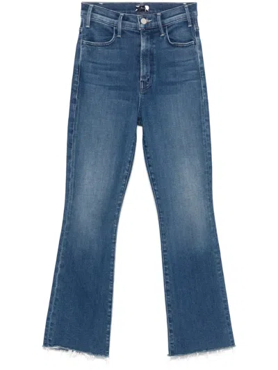 MOTHER LIL HUSTLER FLOOD FRAY JEANS