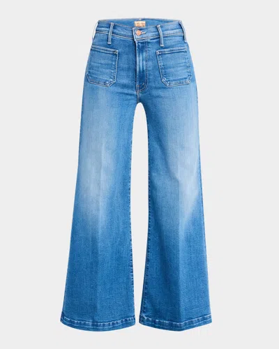 Mother The Hustler Roller Patch Pocket Sneak In Blue