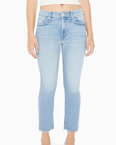 Mother The Lil' Insider Petites High Rise Slim Jeans In Limited Edition In Multi