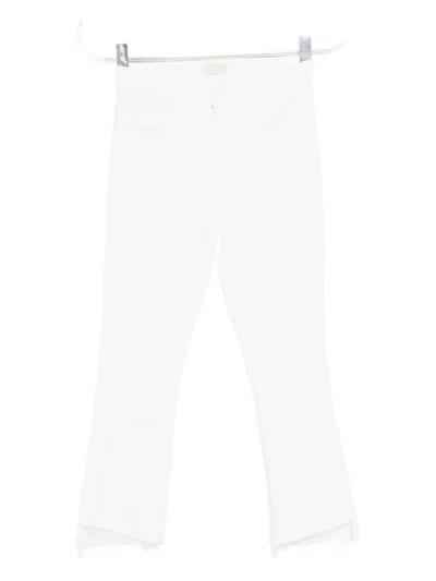 Mother Lil' Insider Jeans In White