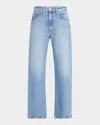Mother The Ditcher Zip Flood Love On The Beat Straight Leg Jean