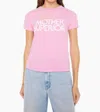 Mother The Lil Sinful Superior T-shirt In White - Size X-large In Multi