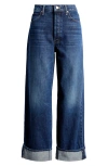 Mother Lil Spitfire Nerdy Cuffed Jeans In Did You Bring Me Anything