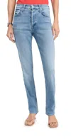 Mother Lil Tomcat Skimp Jeans In All Over The Map In All Over The Map