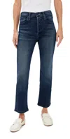 Mother Lil Tripper Ankle Petite Jeans Homecoming High In Blue