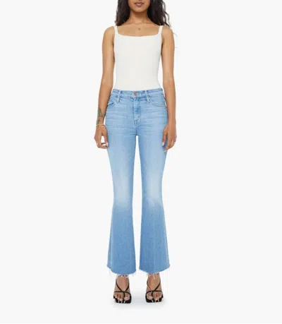 Mother Lil Weekender Fray Petite Jeans In Satisfy Your Cravings In Multi