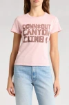 Mother Little Goodie Goodie Graphic T-shirt In Down And Out