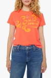 Mother Lil Goodie Goodie Tee In Spritz