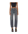 Mother Half-pipe Flood Jean In Outta Sight In Gray
