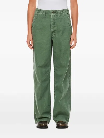 Mother Jeans Mit Logo-patch