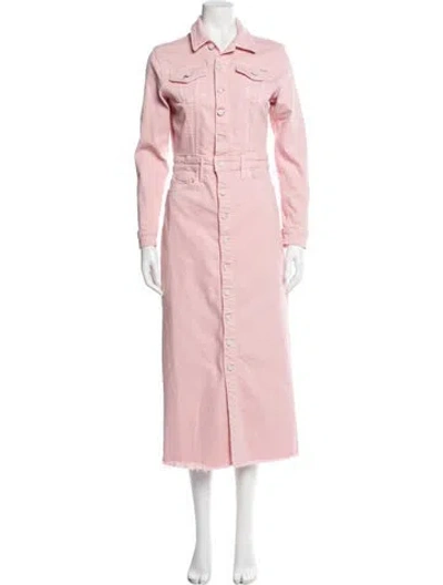 Pre-owned Mother Long Dress In Pink